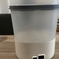 Sterilizzatore + asciugatura Chicco + 2 biberon