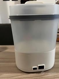 Sterilizzatore + asciugatura Chicco + 2 biberon