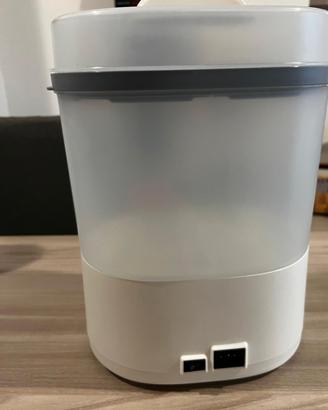 Sterilizzatore + asciugatura Chicco + 2 biberon