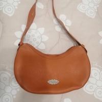 Borsa marrone a spalla Particolari