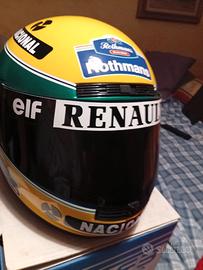 Casco Ayrton senna anno 1995 replica RB formula