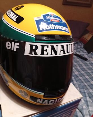 Casco Ayrton senna anno 1995 replica RB formula