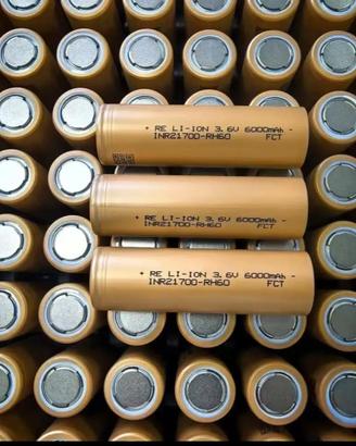 batterie celle litio 18650 21700 e lifepo4 
