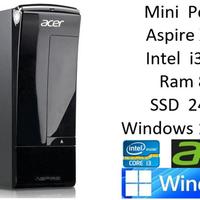 Mini Pc Acer Aspire X3990 i3 Ram 8 GB SSD 240 W11