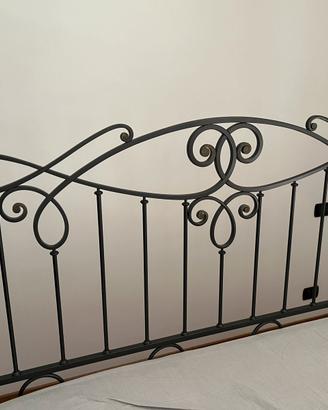 Letto in ferro battuto