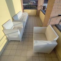 Salotto in Rattan per esterni