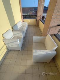 Salotto in Rattan per esterni