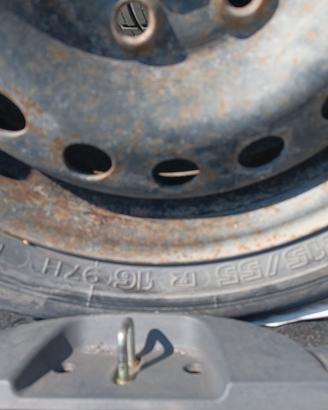 ruota con cerchio 