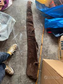 Portafucile in camoscio anni 80