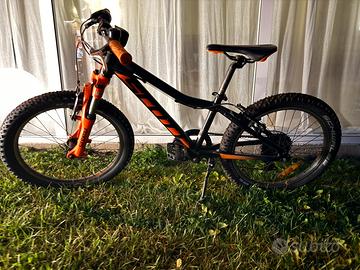 Bici mountain bike Scott taglia bambino