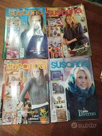 riviste Susanna Punto croce vintage 
