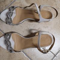 Sandalo bianco donna