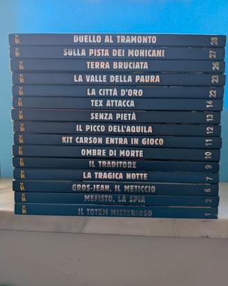 Lotto 15 Volumi Tex Collezione Storica a Colori