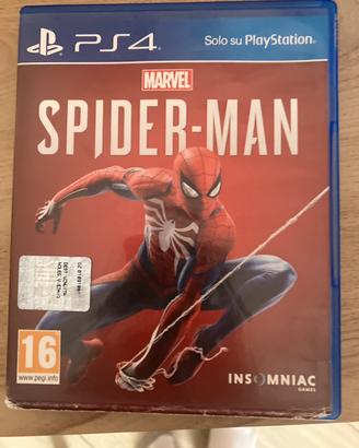 Marvel spider man ps4