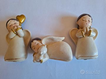 Tris Angioletti in Resina "Art From Italy"