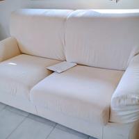 Divano 2 posti interamente sfoderabile