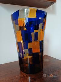 vaso Pezzato di Fulvio Bianconi per Venini 