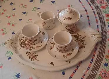 Servizio da tè ceramica Vecchia Lodi