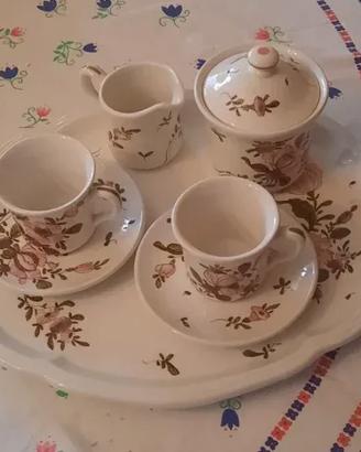 Servizio da tè ceramica Vecchia Lodi
