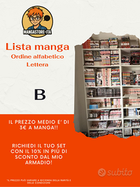 Lotto Manga vari - Entra nel profilo - B