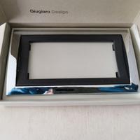 SIEMENS DELTA FUTURA  - PLACCHA 4 MODULI CROMTA