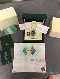 Rolex ghiera verde