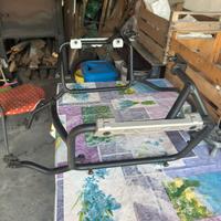 Portavalige laterale  givi  e piastra porta borsa
