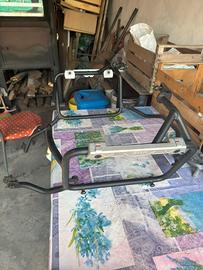 Portavalige laterale  givi  e piastra porta borsa