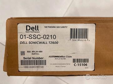 Dell sonicwall TZ600
