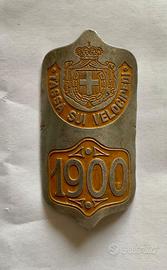 Tassa sui velocipedi 1900