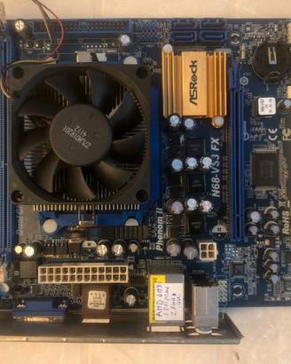 ASROCK N68-VS3 FX P1.80 CON CPU AMD SEMPRON 145