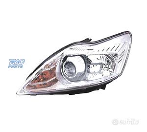 FARO SINISTRO FORD FOCUS III 08-10 CON FONDO CROMA
