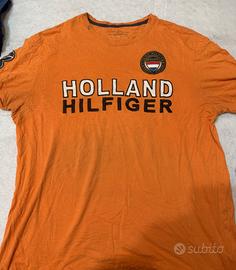 Tommy Hilfiger T-Shirt Uomo "Holland" Arancione L