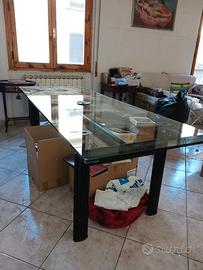 tavolo di cristallo
