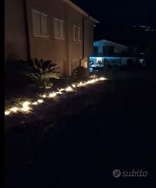 Luci esterne giardino 30 metri