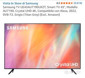 Samsung Smart TV UE43AU7190UXZT 43 pollici 2k