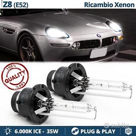Lampadine XENON D2S per BMW Z8 E52 RICAMBIO 6000K