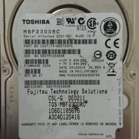 HDD TOSHIBA scsi MBF2300RC 300GB 10k 2.5 ''