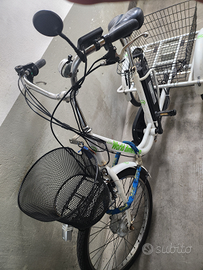 Triciclo elettrico per adulti pedalata assistita