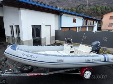 Gommone Lomac 520 ok shark  40 CV