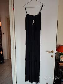 Vestito da sera nero stile charleston