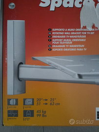 Space System Meliconi staffa porta TV fino a 45 Kg
