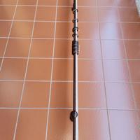 Bastone Tenda Legno 35 Colore Noce cm 180 Strappo