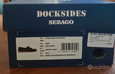 Scarpe Sebago da barca scamosciate