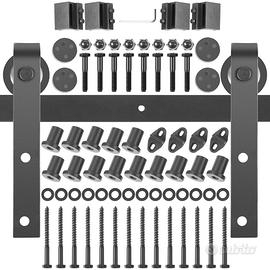 Kit Attrezzo di Binario per Porta Scorrevole Capac