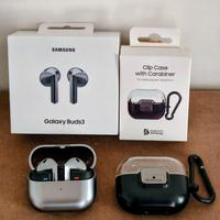 Samsung Galaxy Buds3 + custodia