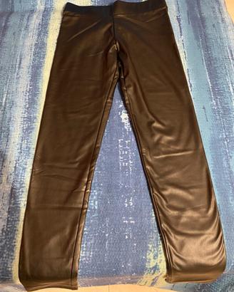 Leggins in eco-pelle Terranova NUOVI