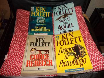 4 vecchi libri di KEN FOLLET