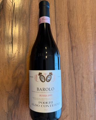 Vino Barolo Bussia 1999 Poderi  Aldo Conterno