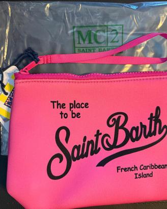 pochette MC2 Saint Barth French Caribbean island